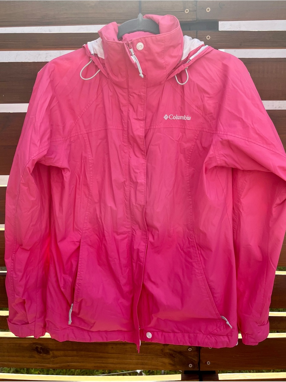 Lightweight Pink Columbia jacket